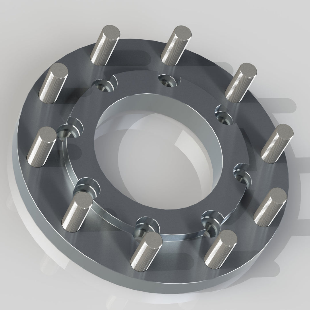 Chevrolet 3500 Dually (2017-2025) to Semi Wheel Adapters