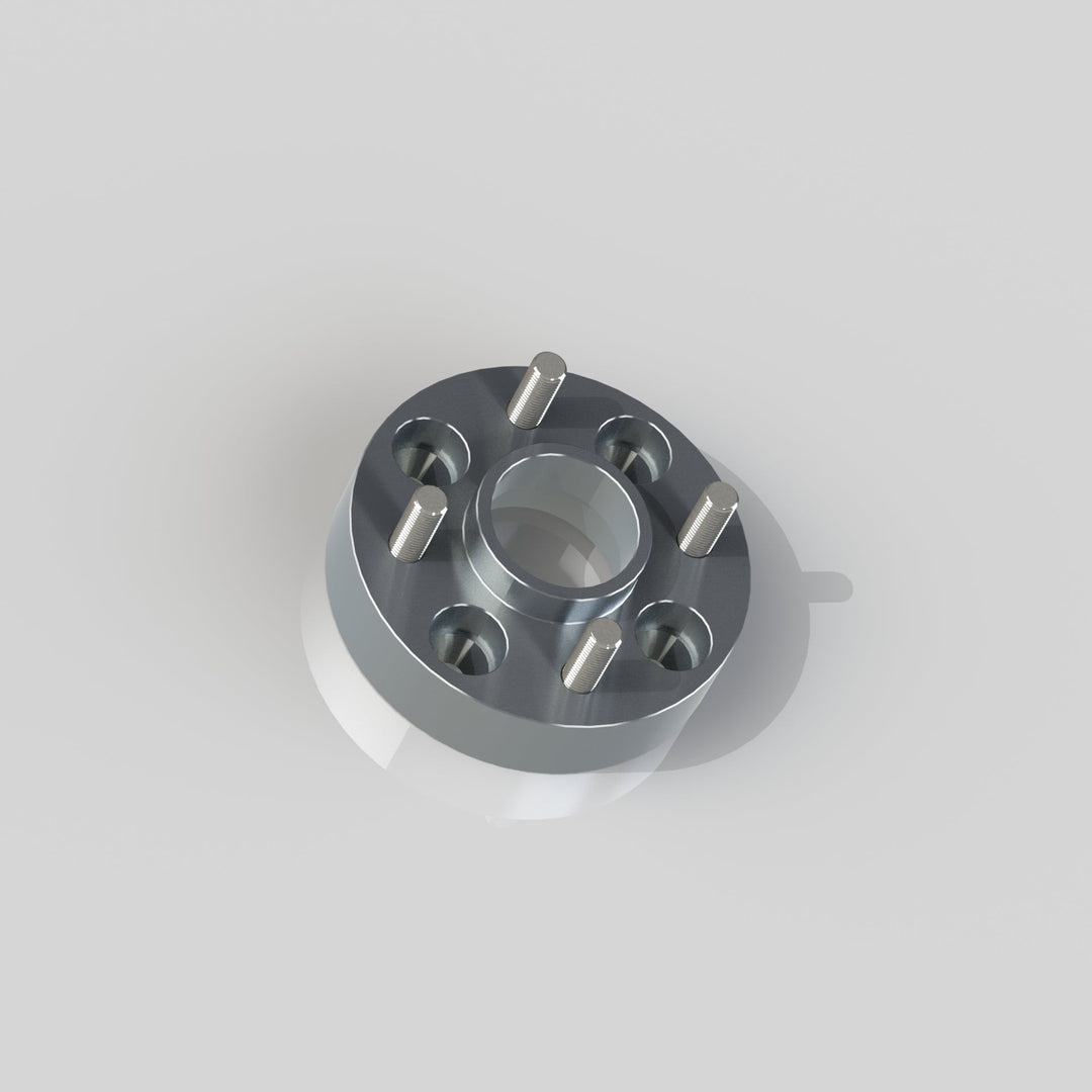 Suzuki Carry (1995-2025) to 4x137 (ATV) Adapters - 1.25in 6061-T6 billet aluminum hub-centric wheel adapter, CNC machined by Valios Dynamics