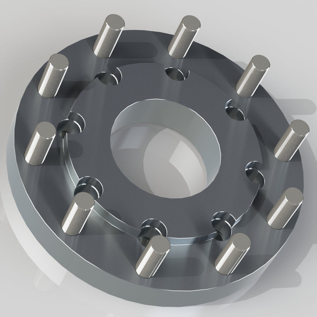 Chevrolet 3500 Dually (2011-2016) to Semi Wheel Adapters