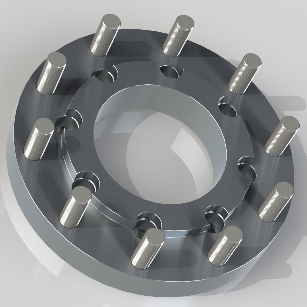 Chevrolet 3500 Dually (2017-2025) to Semi Wheel Adapters