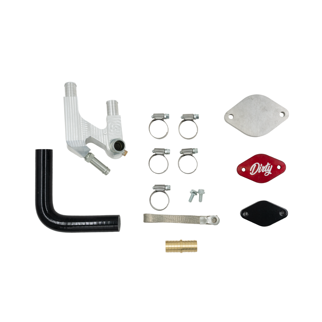 2019-2023 Duramax LM2 EGR Delete Kit - Dirty Diesel Customs LM2-EGR-A153 (view 1)