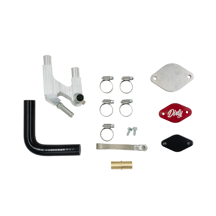2019-2023 Duramax LM2 EGR Delete Kit - Dirty Diesel Customs LM2-EGR-A153 (view 1)