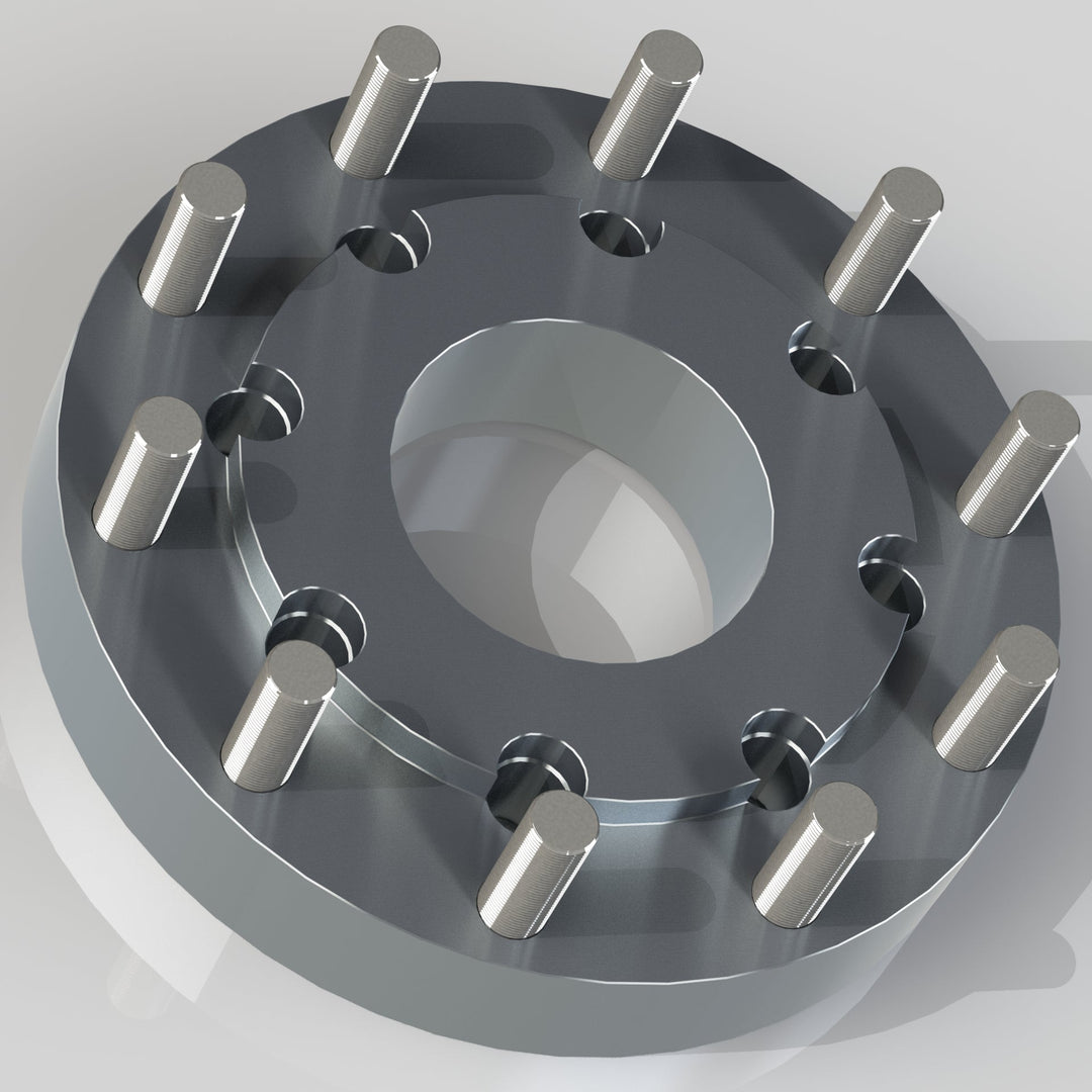 Chevrolet 3500 Dually (2011-2016) to Semi Wheel Adapters