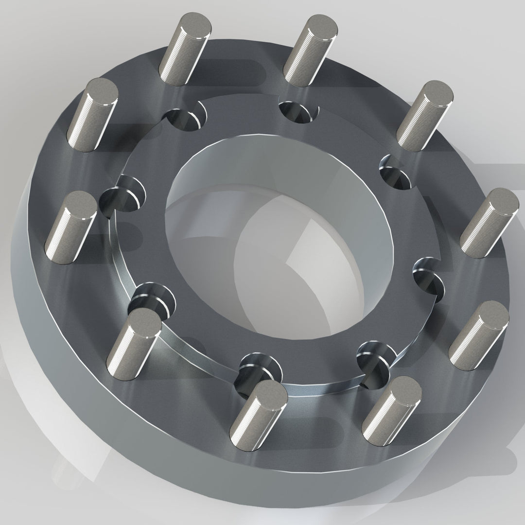 Chevrolet 3500 Dually (2017-2025) to Semi Wheel Adapters