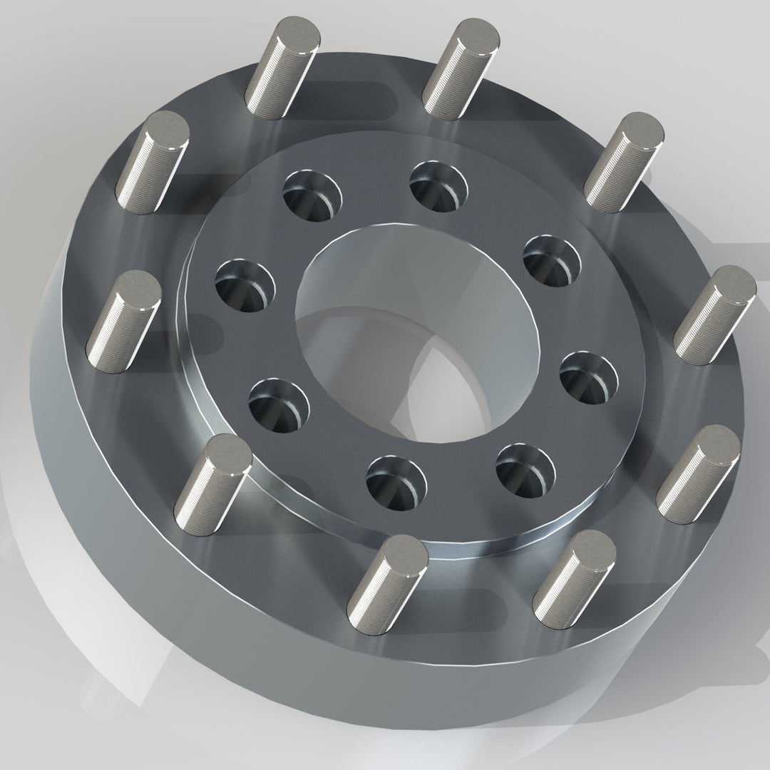 Chevrolet 3500 Dually (2001-2010) to Semi Wheel Adapters