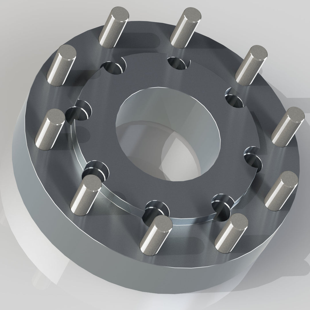 Chevrolet 3500 Dually (2011-2016) to Semi Wheel Adapters