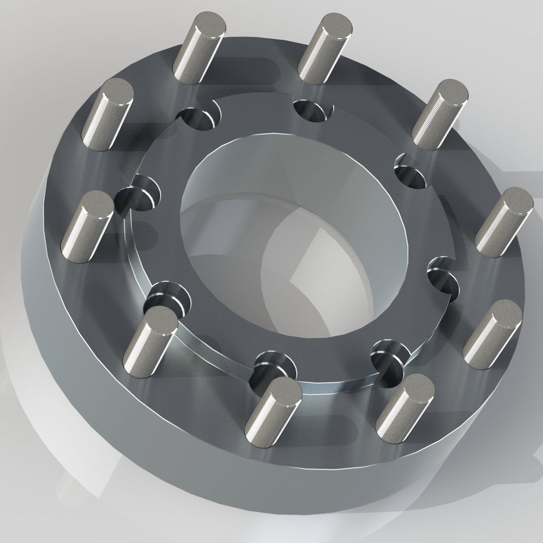 Chevrolet 3500 Dually (2017-2025) to Semi Wheel Adapters