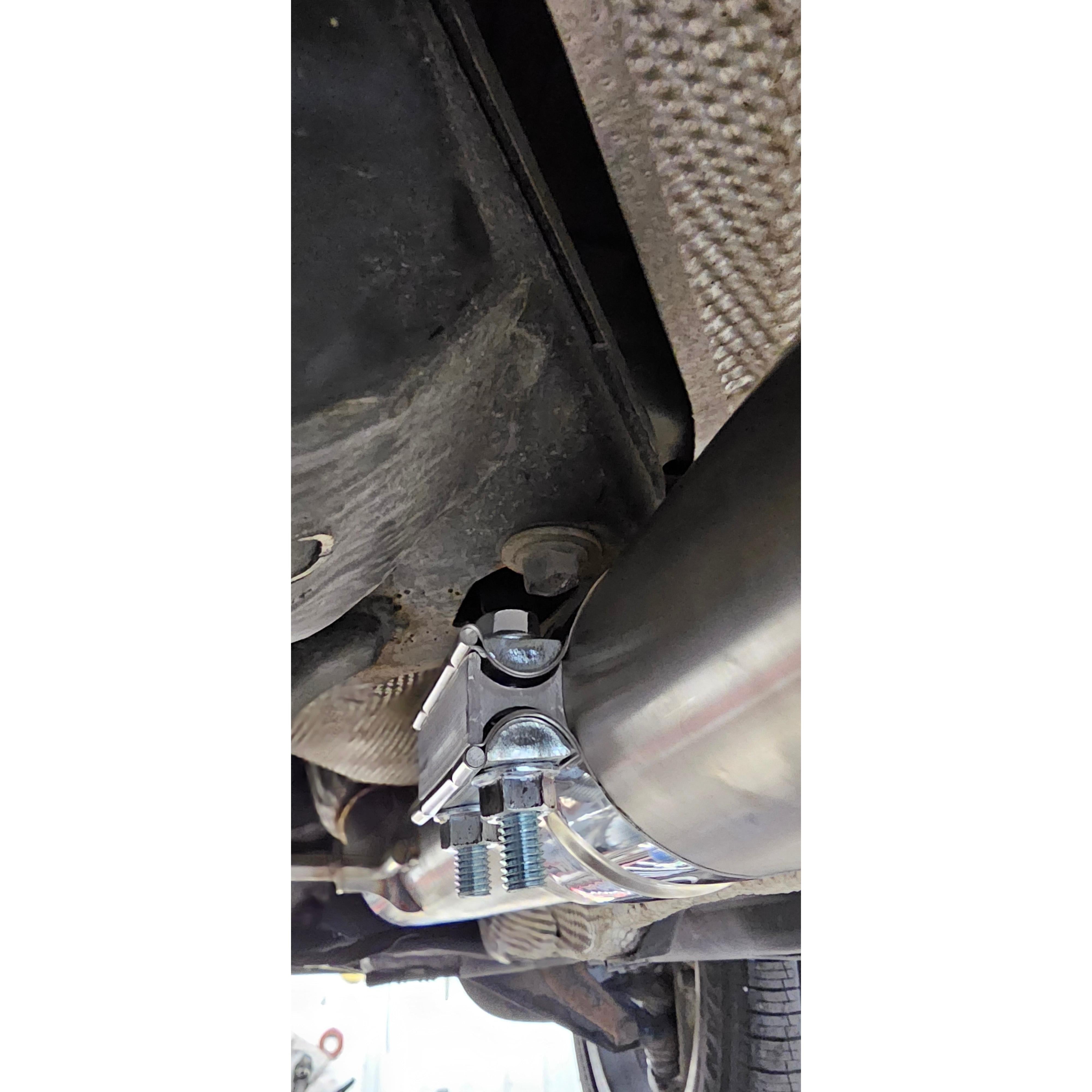 2009-2013 BMW E70 X5D M57 3.0L exhaust delete kit stainless downpipe | Valios Dynamics