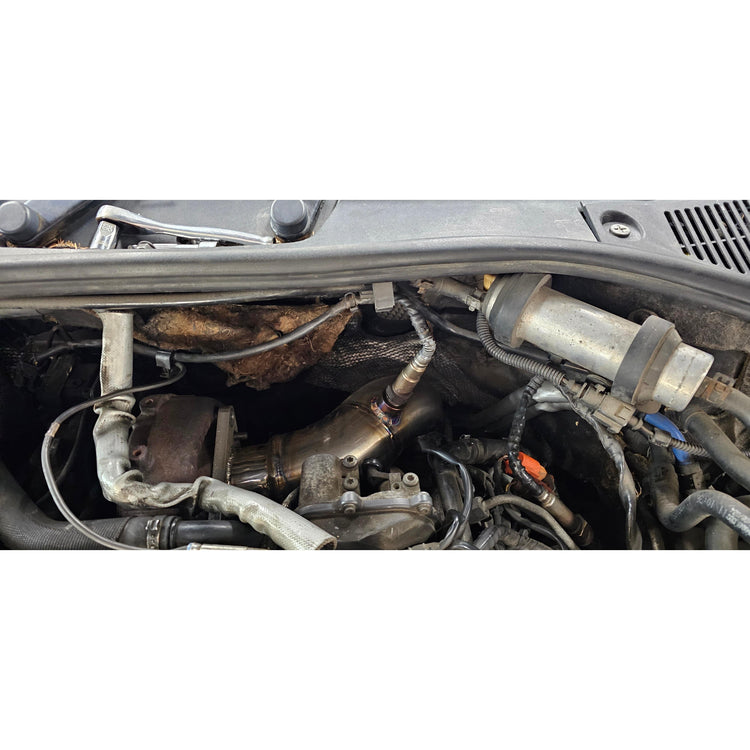 2009-2016 3.0L TDI full exhaust delete kit stainless - VW Touareg / Audi Q7 / Porsche Cayenne | Valios Dynamics
