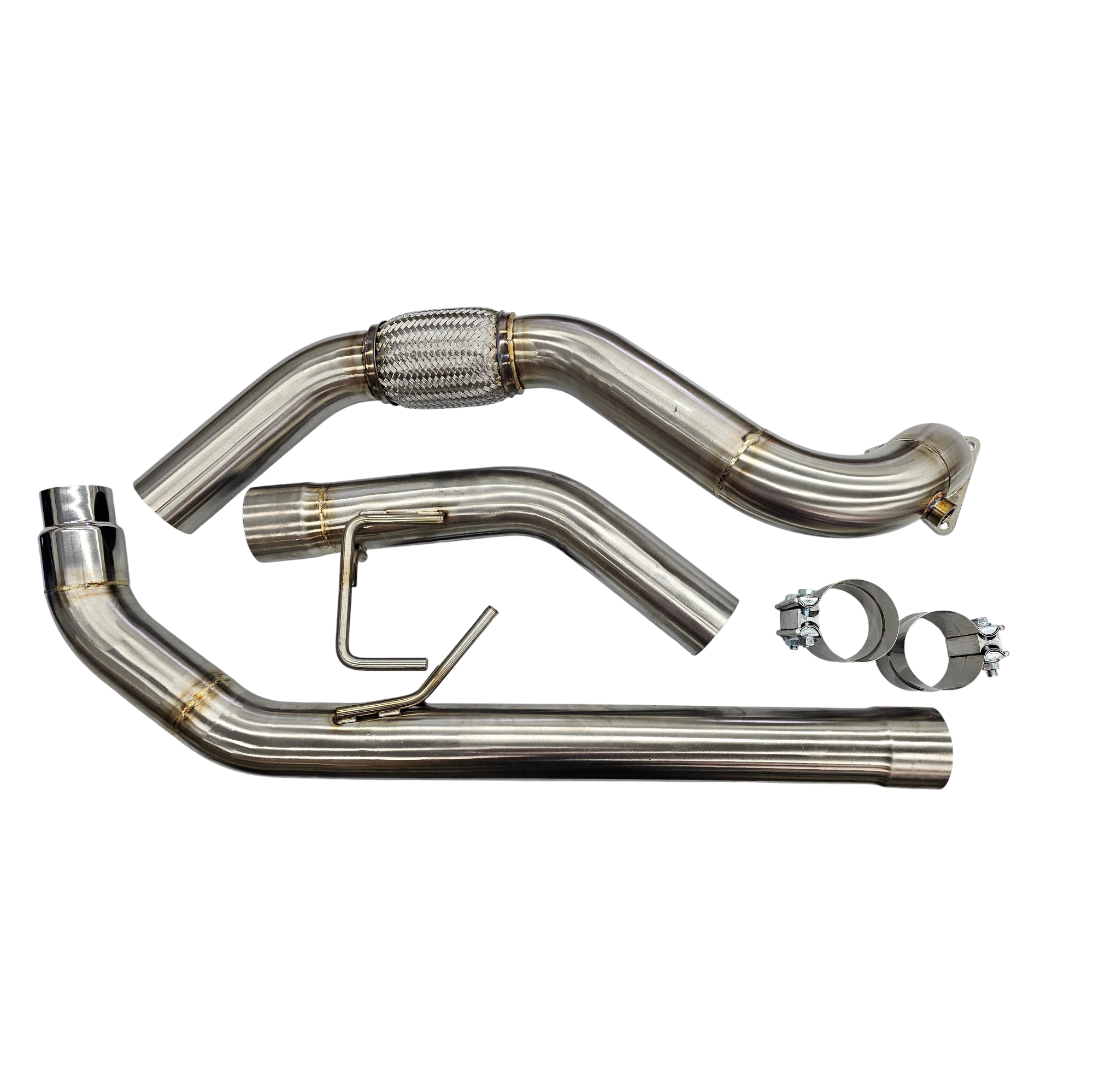 2009-2016 3.0L TDI full exhaust delete kit stainless - VW Touareg / Audi Q7 / Porsche Cayenne | Valios Dynamics