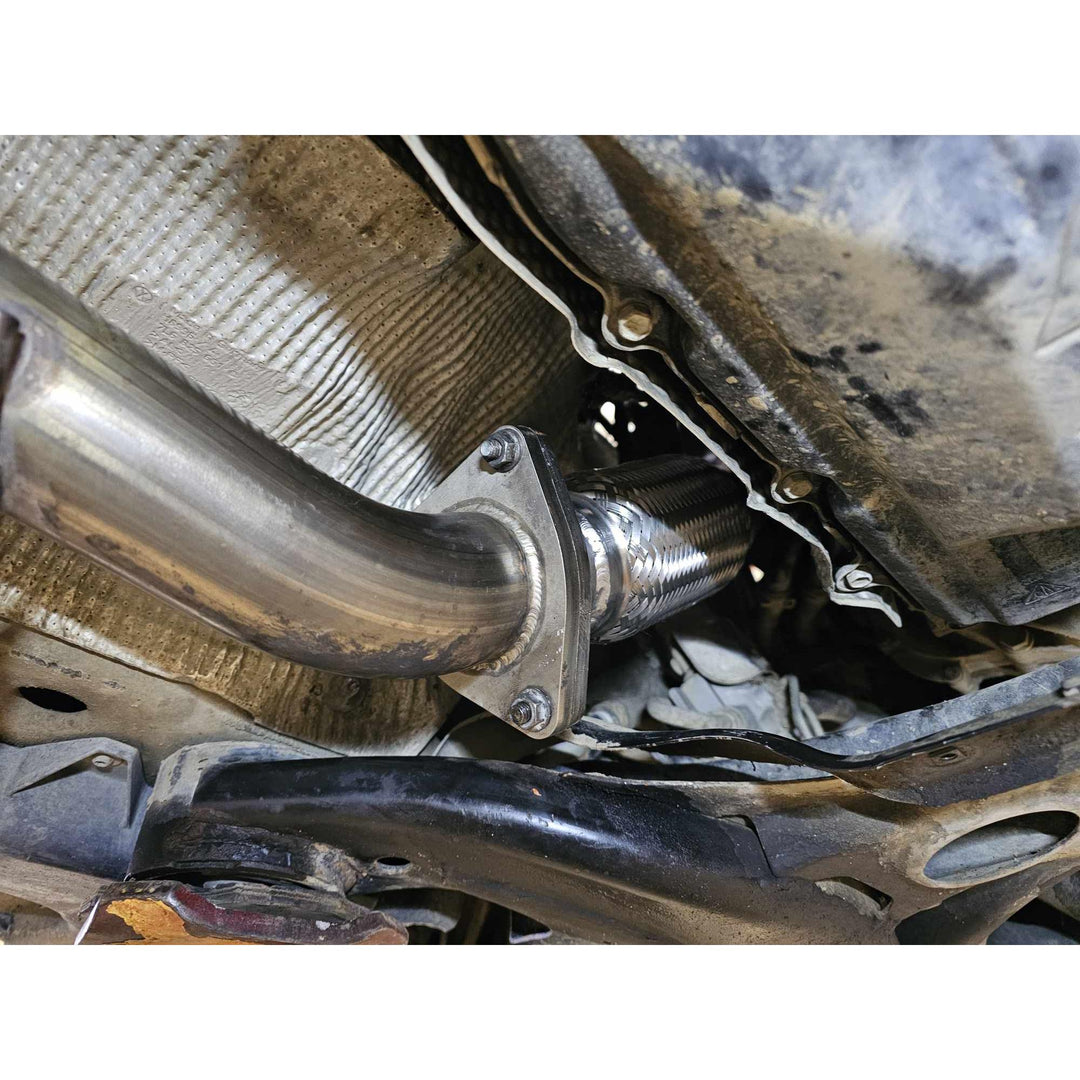 3.0L V6 TDI DPF Delete Downpipe — VW Touareg / Audi Q7 / Porsche Cayenne (2009–2016)