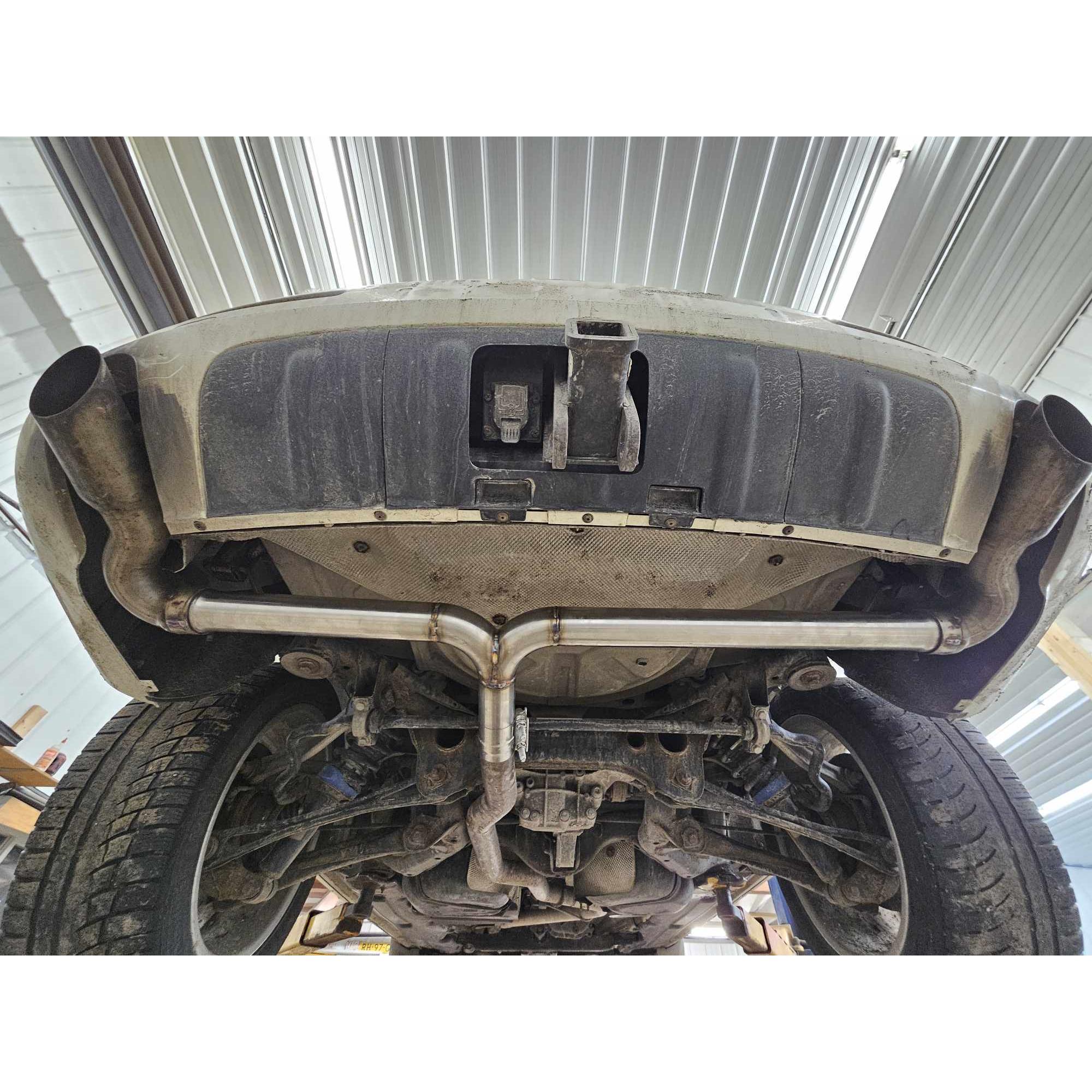 2009-2016 3.0L TDI muffler delete stainless pipe - VW Touareg / Audi Q7 | Valios Dynamics