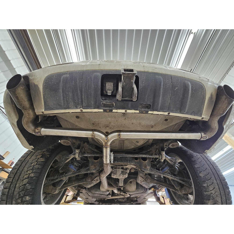 2009-2016 3.0L TDI muffler delete stainless pipe - VW Touareg / Audi Q7 | Valios Dynamics