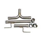 2009-2016 3.0L TDI muffler delete stainless pipe - VW Touareg / Audi Q7 | Valios Dynamics