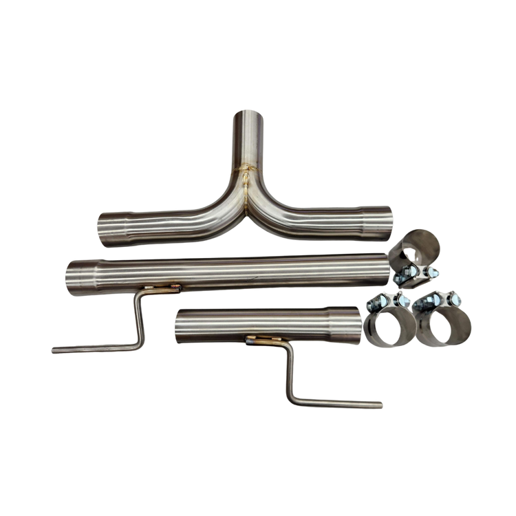 2009-2016 3.0L TDI muffler delete stainless pipe - VW Touareg / Audi Q7 | Valios Dynamics
