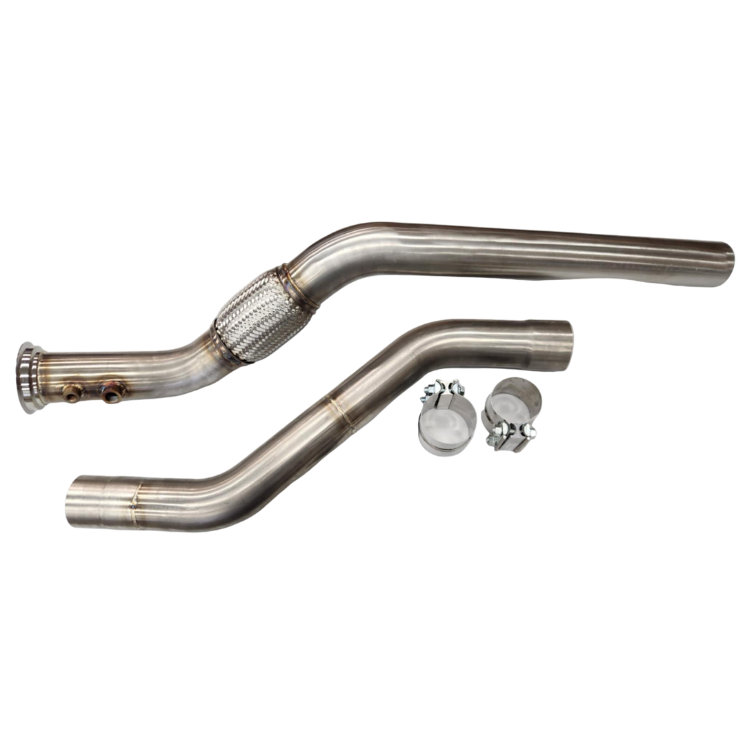 BMW F15 X5D 3.0L N57 Exhaust Delete Kit (2014–2018)