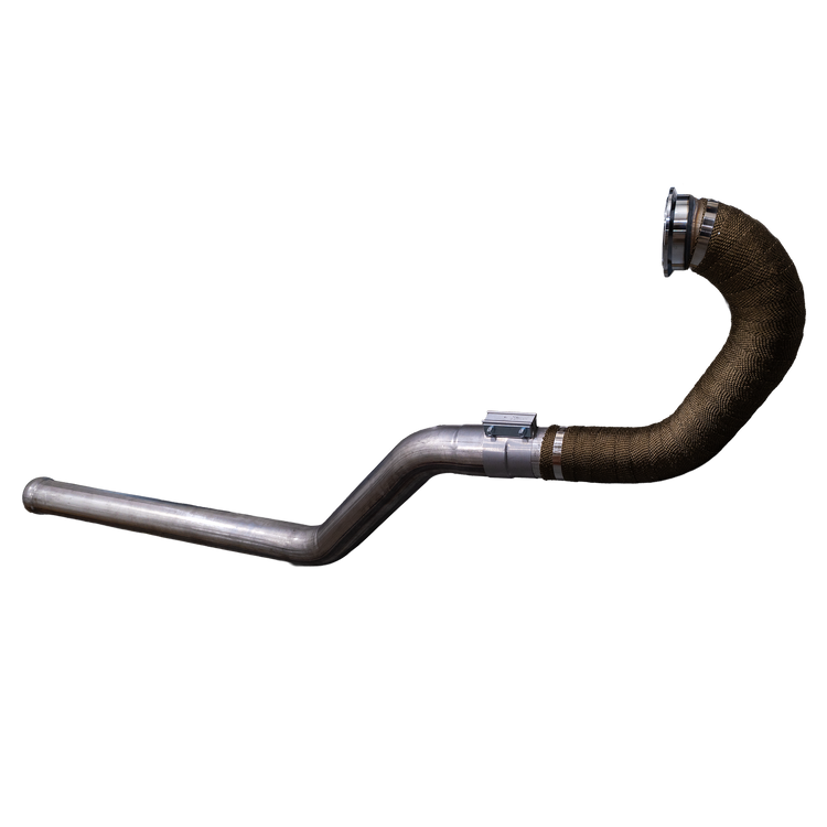 3.0L Duramax LM2 Delete Pipe - Dirty Diesel Customs DDC-3GM30 installed
