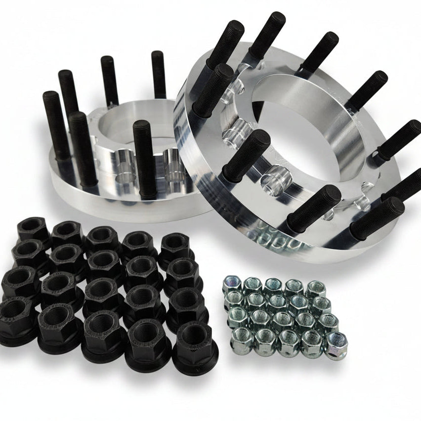 Chevrolet 3500 Dually (2001-2010) to Dually 10x225 Wheel Adapters